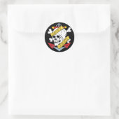 Sticker Rond Davey Jones Tattoo (Sac)
