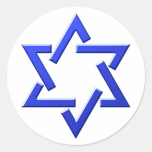 Sticker Rond David-étoile joint Salomon sceller