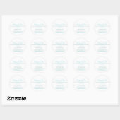 Sticker Rond DBT_Biz_Card_1, designsbytine@gmail.com (Feuille)