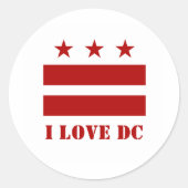 STICKER ROND DC LOVE (Devant)