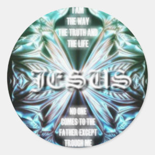 Sticker Rond ´´ de 14:6 de John d'autocollant ``