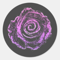 de beaux pétales roses dessinent des lignes