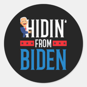 Sticker Rond De Biden 2020 Élection Donald Trump Républicain