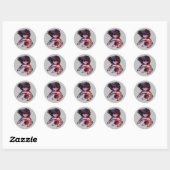 Sticker Rond De Destruction (Feuille)
