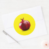 Sticker rond de grenade classique (Enveloppe)