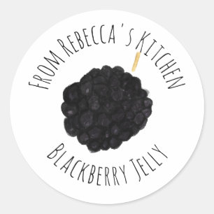 Sticker Rond De La Cuisine De Brise-Brise-Beurre Jelly Jam