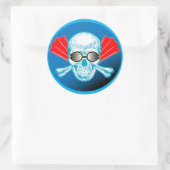 Sticker rond de la durée de vie de nage (Sac)