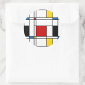 Sticker Rond De Stijl Motif (Sac)