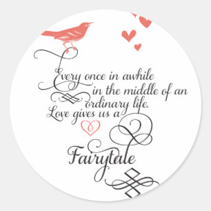 Sticker Rond De temps en temps dans une vie ordinaire.