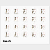 Sticker Rond Dead Set Badminton Pirate (Feuille)