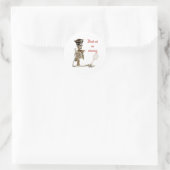 Sticker Rond Dead Set Badminton Pirate (Sac)