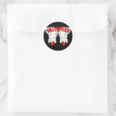 STICKER ROND DEATHPUNX TM (Sac)