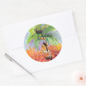 Sticker Rond Debora (Enveloppe)
