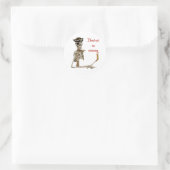 Sticker Rond Debout Set Hockey Pirate (Sac)