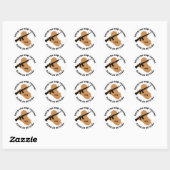 Sticker Rond Décal OIF (Feuille)