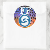 Sticker Rond Décalages FFF (Sac)