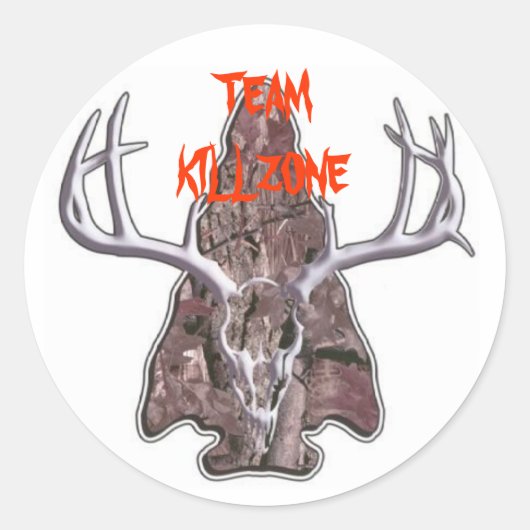 STICKER ROND DÉCALAGES RONDES DE 3" TEAMKILLZONE (Devant)