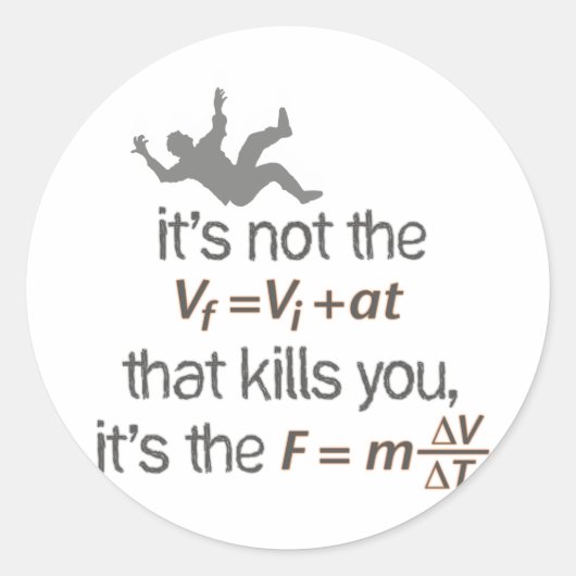 Sticker Rond décélération (Devant)