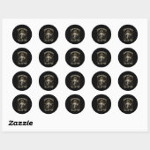 Sticker Rond Déceptions Vous Tous Jésus Mème Drôle Christ (Feuille)