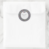 Sticker Rond Déchets de cacao (Sac)