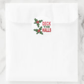 Sticker Rond Deck Les Halls (Sac)