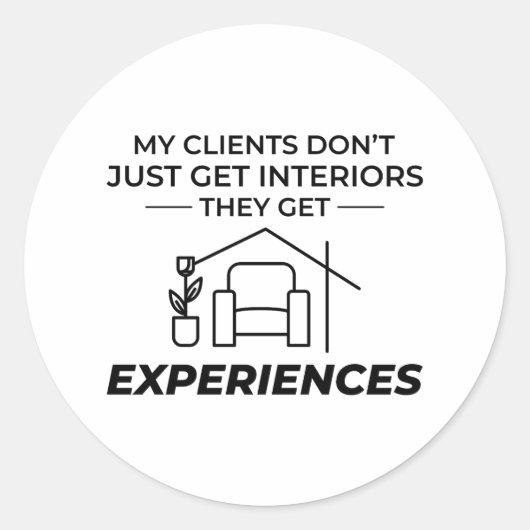 Sticker Rond Décor Design Design (Devant)