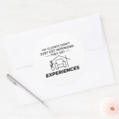 Sticker Rond Décor Design Design (Enveloppe)