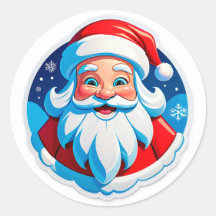 Décoration de vacances de Noël de Père Noël joyeux