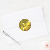 Sticker Rond Décoration Gold Holiday Tree (Enveloppe)