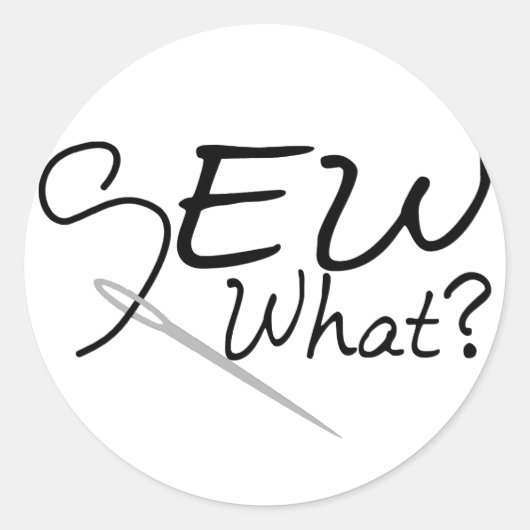 Sticker Rond Découvrir (Devant)