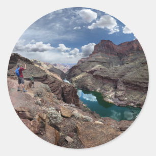 Sticker Rond Deer Creek à Colorado River - Grand Canyon