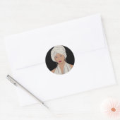 Sticker Rond Déesse (Enveloppe)