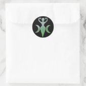 Sticker Rond Déesse triple (Sac)