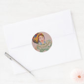 Sticker Rond Déesse Whimsical (Enveloppe)