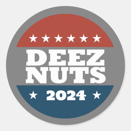 STICKER ROND DEEZ NUTS 2024 (Devant)