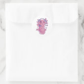 Sticker Rond Défi de jeu Axolotl Blast (Sac)