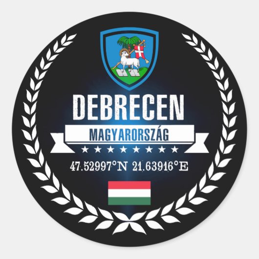 Sticker Rond Déficit (Devant)