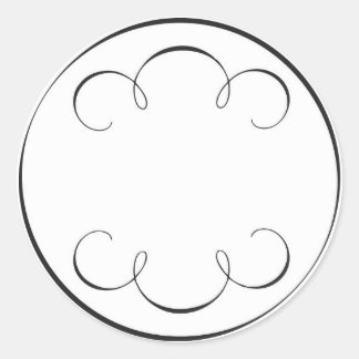 Sticker Rond défilement simple