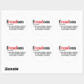 Sticker Rond définition de fichier (Feuille)