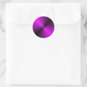 Sticker Rond dégradé de couleur (Sac)