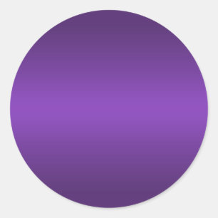 Sticker Rond Dégradé de lumière violet royal vierge