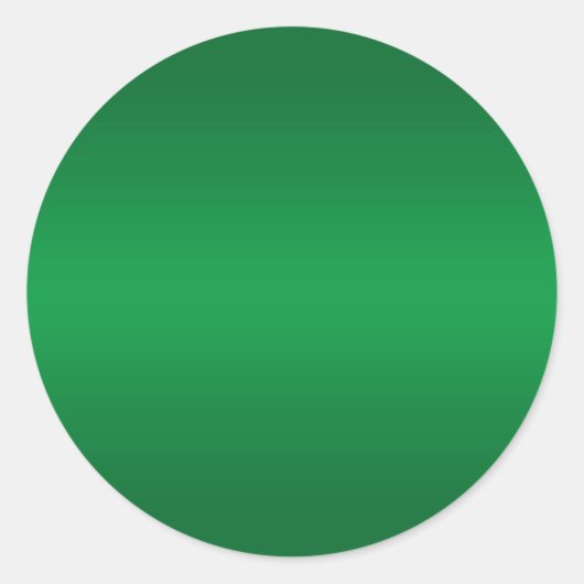 Sticker Rond Dégradé vert brillant vierge (Devant)