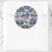 Sticker Rond Delaware P (Sac)