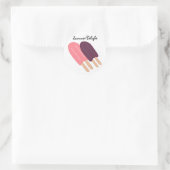 Sticker Rond Délice d'été (Sac)