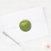 Sticker Rond Délicieuse pomme verte (Enveloppe)