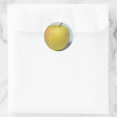 Sticker Rond Délicieux Golden Delicious pomme (Sac)