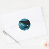 Sticker Rond deltaplane (Enveloppe)
