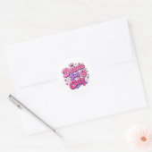 Sticker Rond Delulu Mais Mignon (Enveloppe)