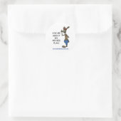 Sticker Rond Demandez-Moi Mon Plan 401 Keg (Sac)