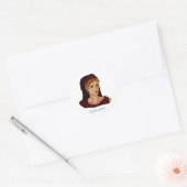 Sticker Rond Demeter - Déesse grecque (Enveloppe)